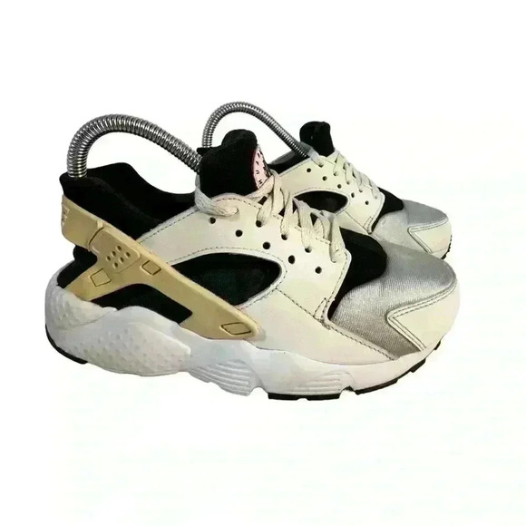 Nike Boys Air Huarache Run 654275-115 Gray Running Shoes Sneakers Size 5Y